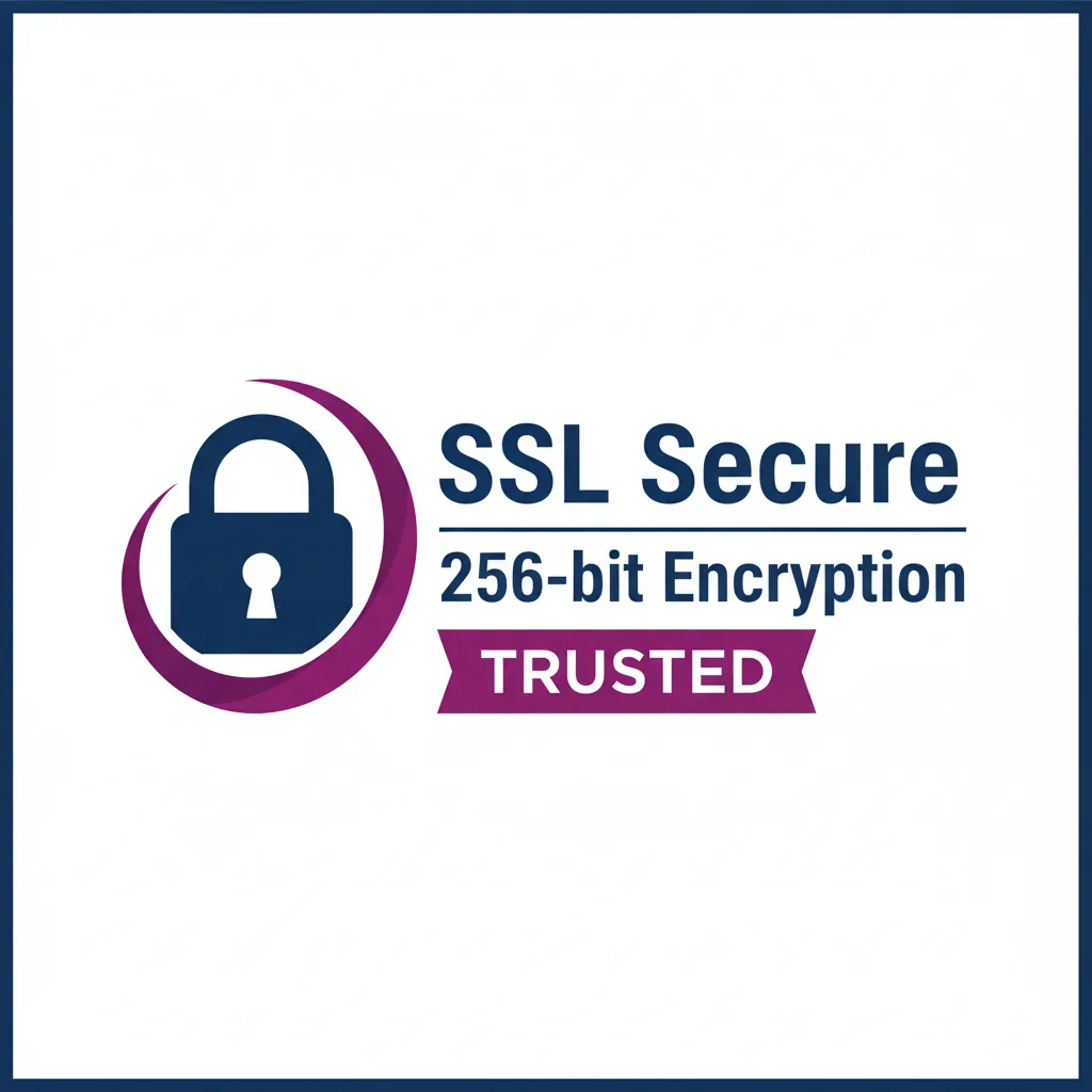 SSL Secure 256-bit Encryption