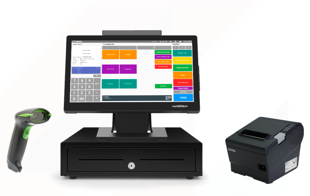 Korona Audrey A7 Luxury System — 21.5 inch master display POS