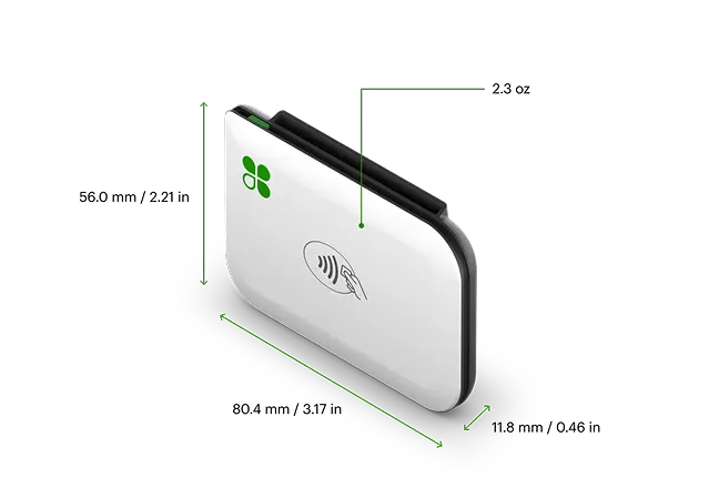 Clover Go reader specification breakdown