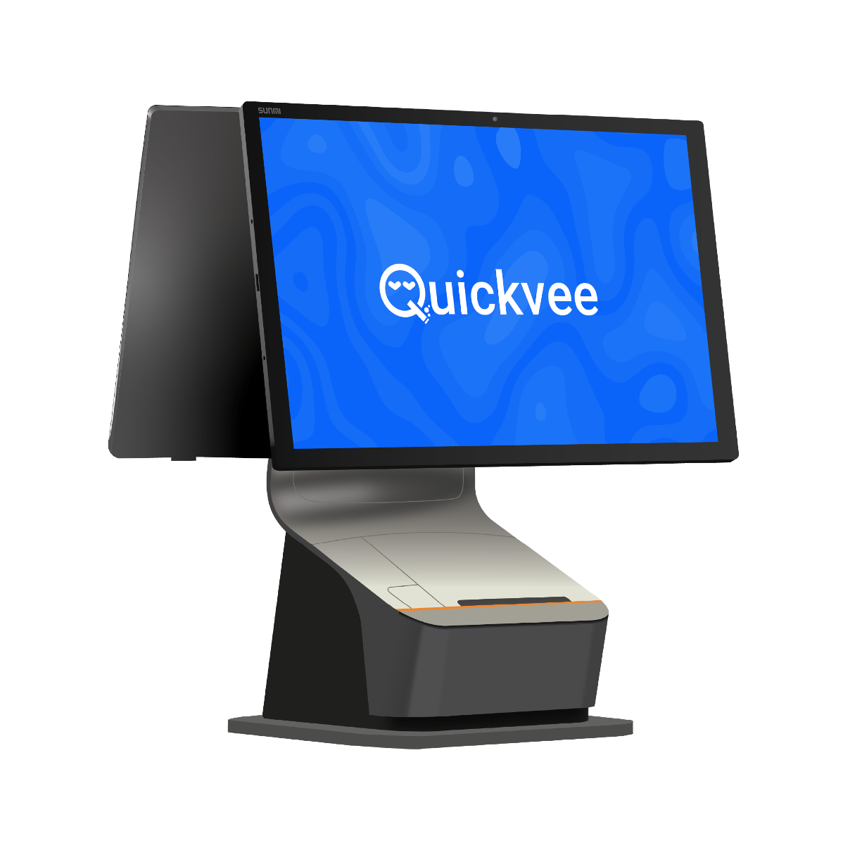 Quickvee Pro Max dual-screen Android 13 POS terminal